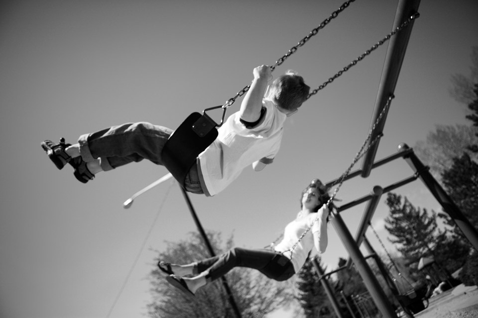 BIOGRAPHY: Playing at the park with Kelly & Lucas.  {Part III}