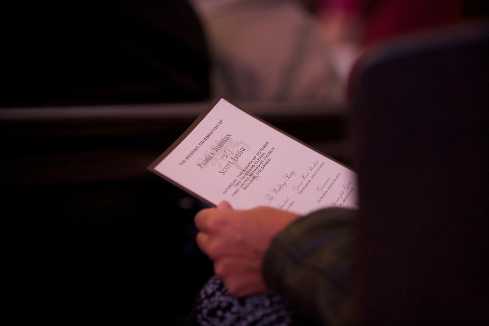 Pam & Scott’s wedding in Boulder, Colorado {Part I}